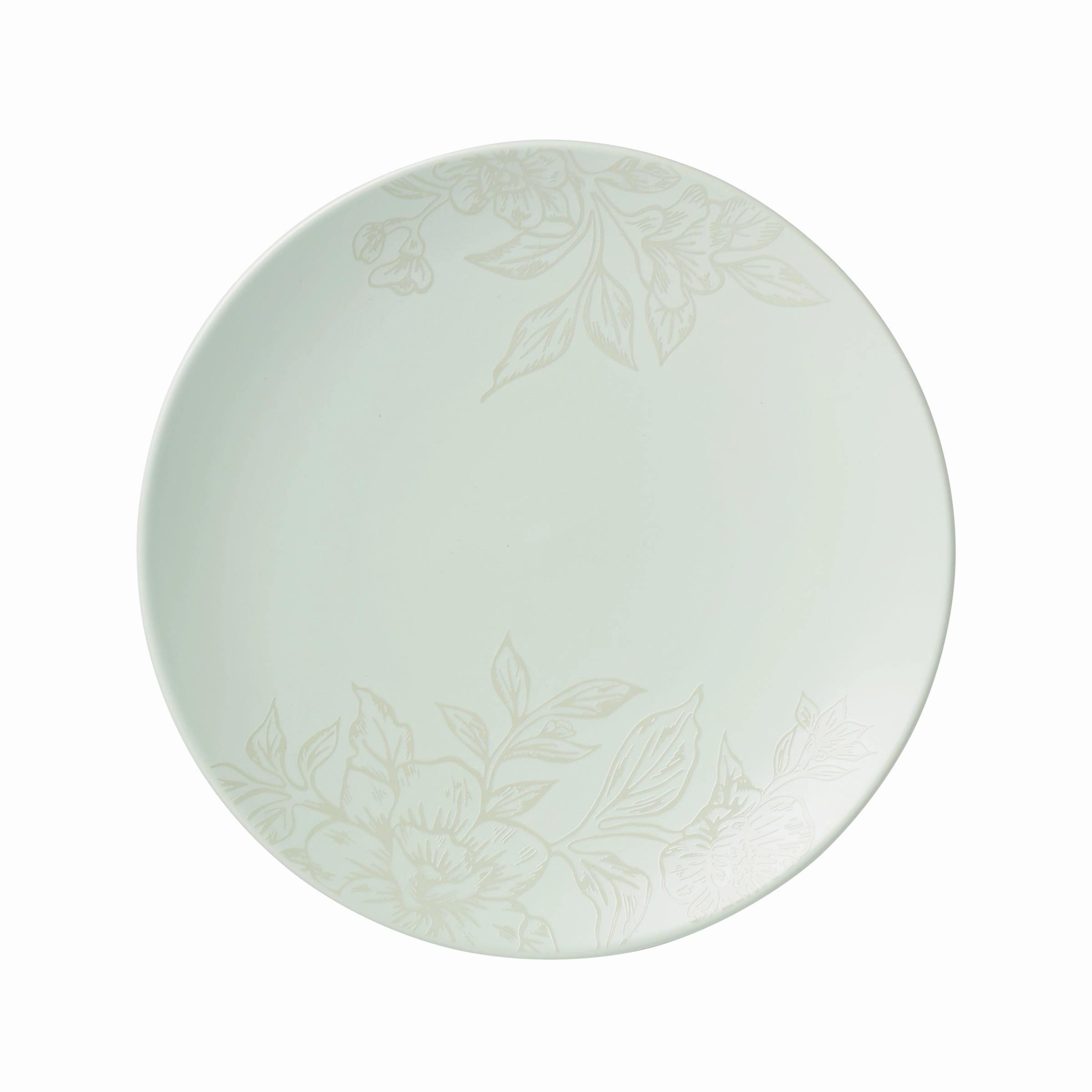 Roseto Soft Sage 12-Piece Dinnerware Set