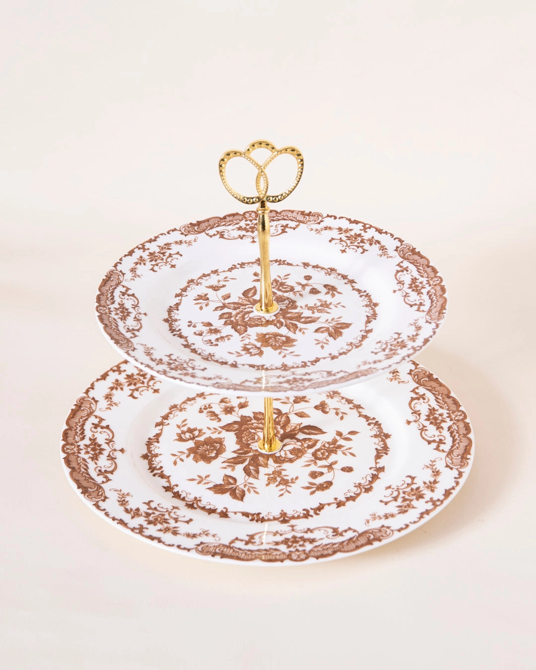 Rosewood Delight 2-Tier Cake stand