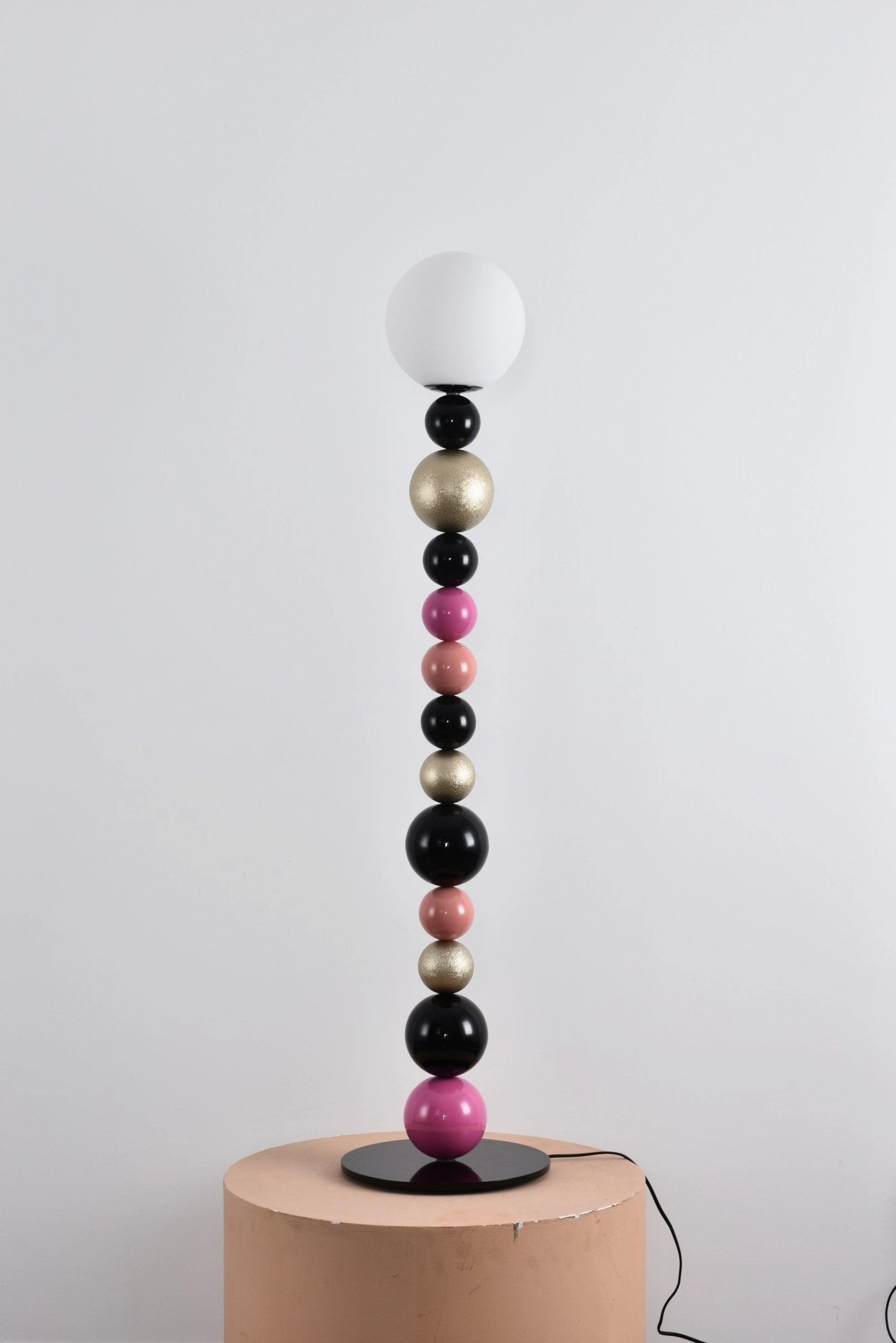 Round Balls Stacking Floor Lamp