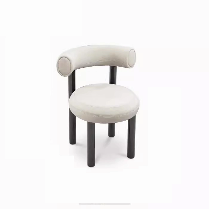 Round Upholstered Dining Chair