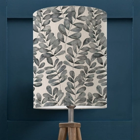 Rowan Mini Anna Lamp Shade Willowreplacement lampshade,White Linen Drum Lampshade for Table or Floor Lamp
