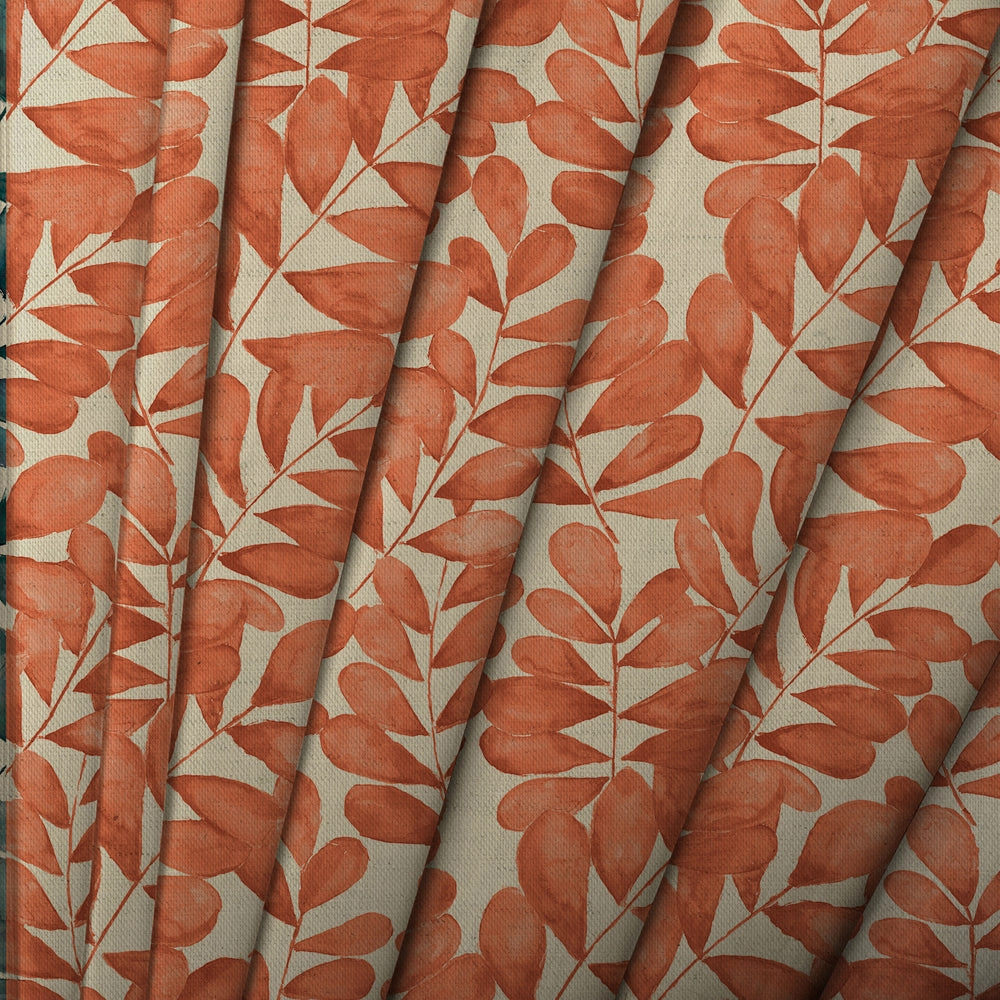 Rowan Printed Cotton Made to Measure Roman Blinds Amber