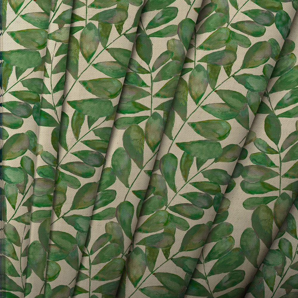 Rowan Printed Cotton Made to Measure Roman Blinds Apple