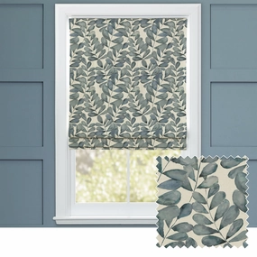 Rowan Printed Cotton Made to Measure Roman Blinds Riverbedding sets ,throw blankets 