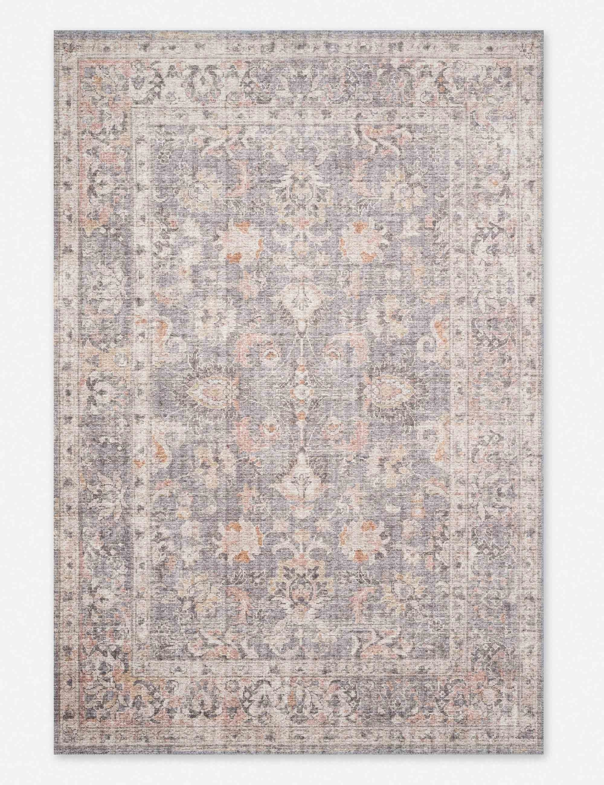 Roze Rugmodern color block patchwork rug