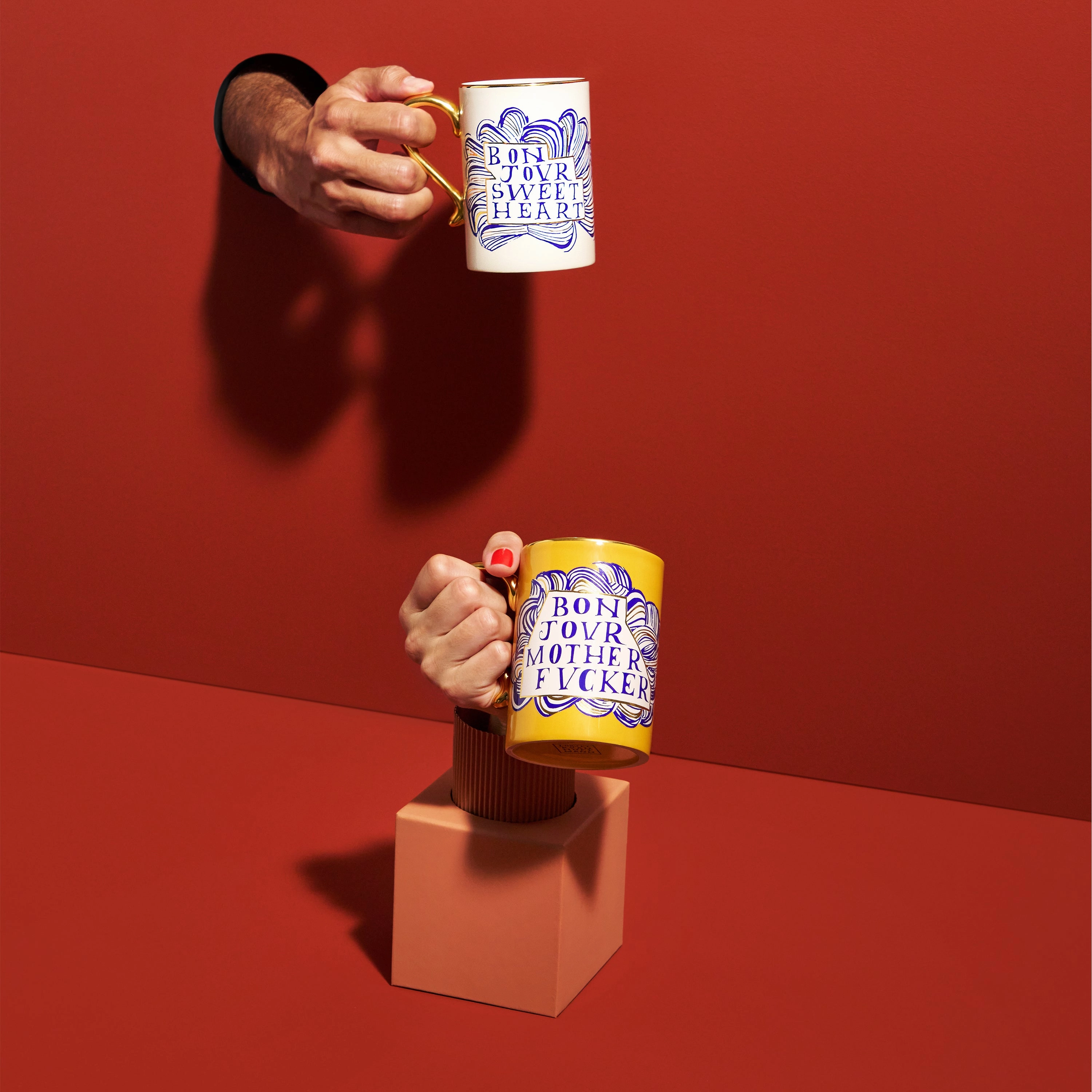 Ruan Hoffmann Sweetheart   Mother Fucker Mugs (Set of 2)
