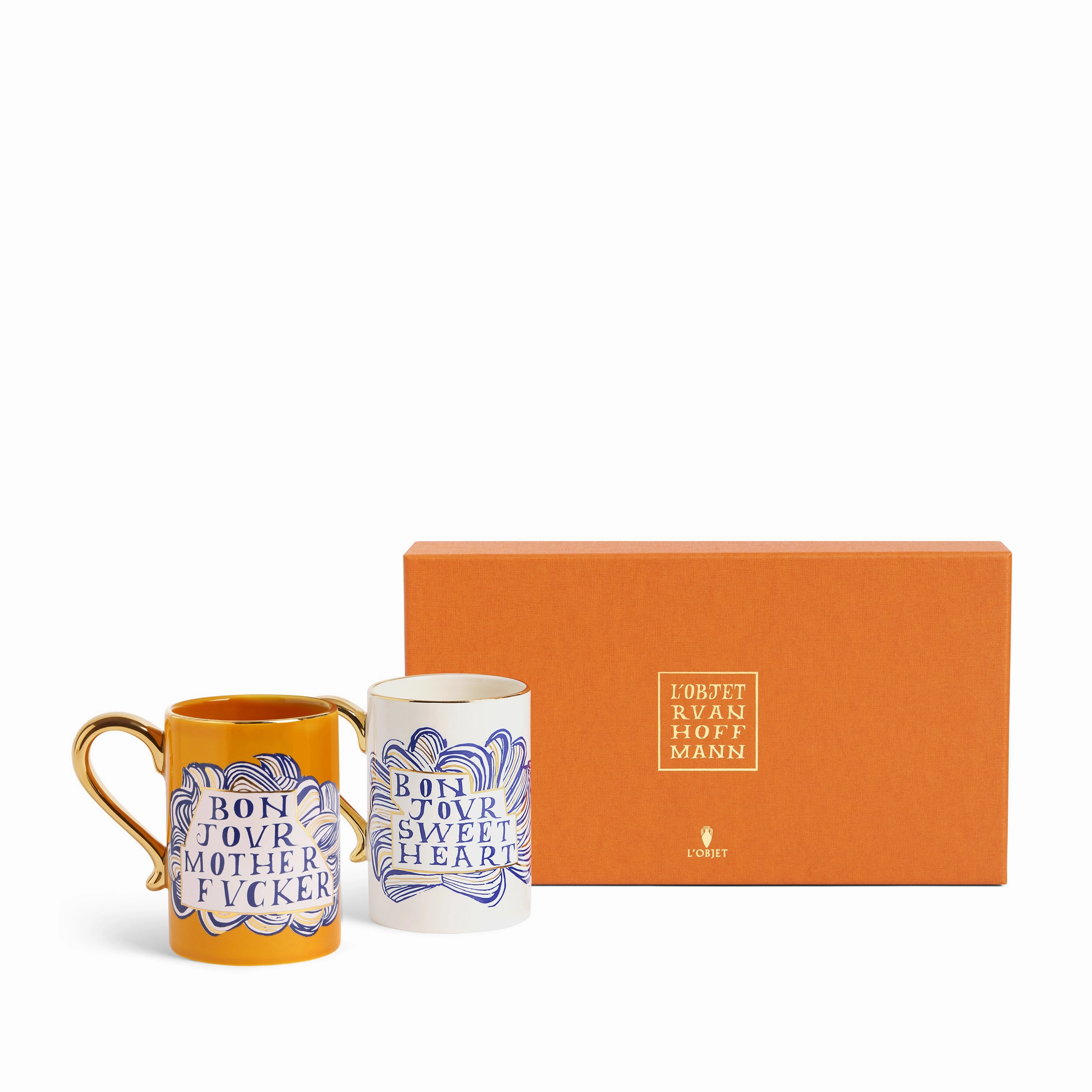 Ruan Hoffmann Sweetheart   Mother Fucker Mugs (Set of 2)