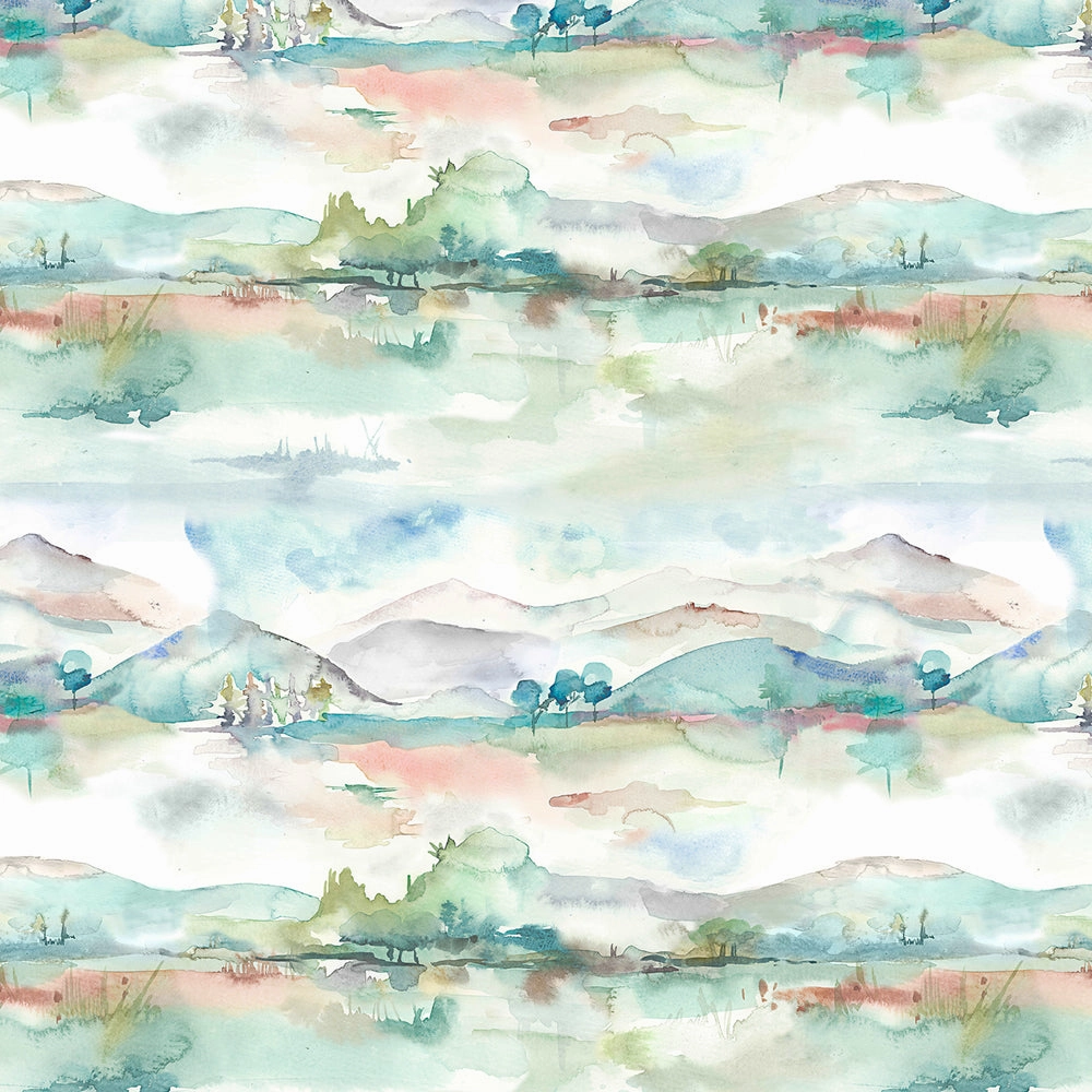 Russet Shores Printed Cotton Made to Measure Roman Blinds Cream
