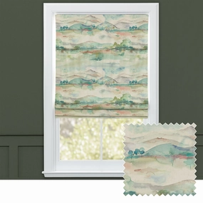 Russet Shores Printed Cotton Made to Measure Roman Blinds Natural (TEST)home decor ,wall decor 