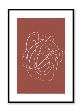 Rust Swirls, Posterpop culture themed posters