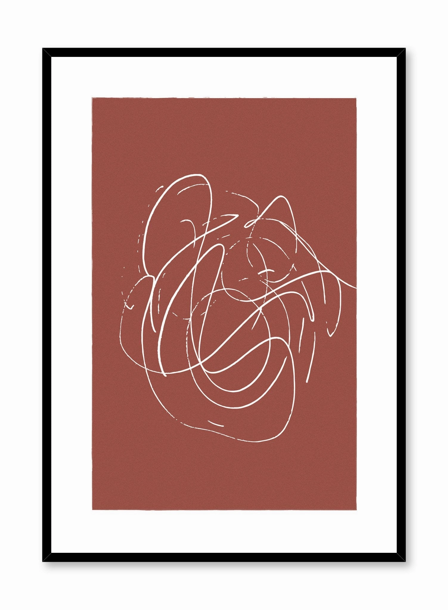 Rust Swirls, Posterpop culture themed posters