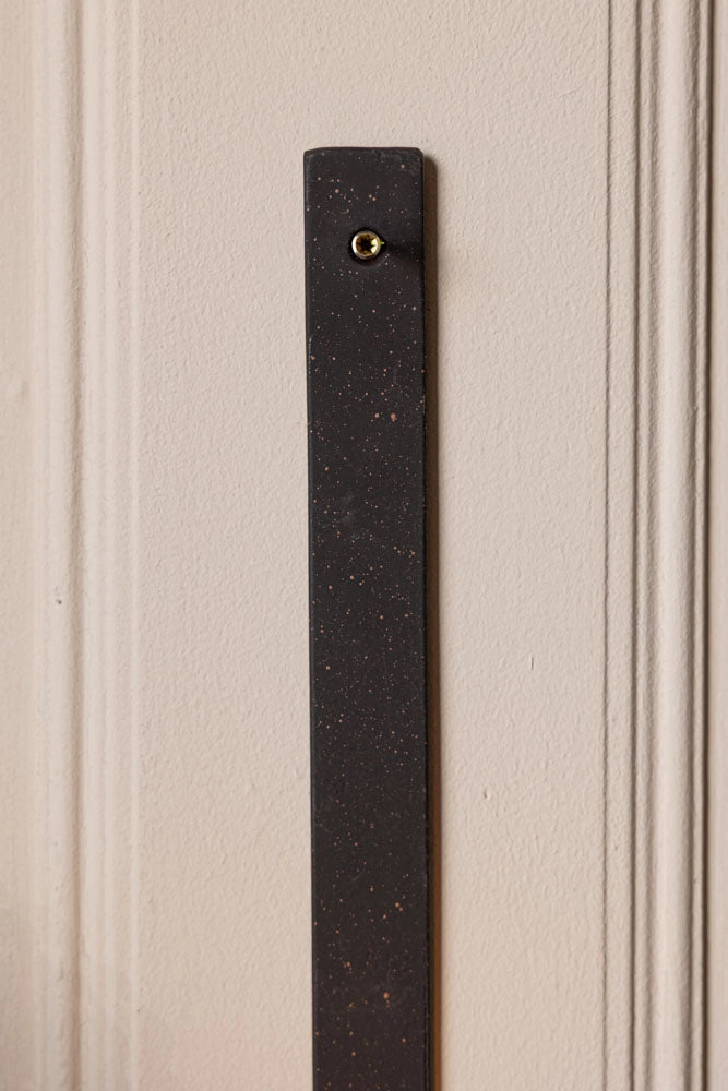 Rustic-Style Pillar Candle Wall Sconce