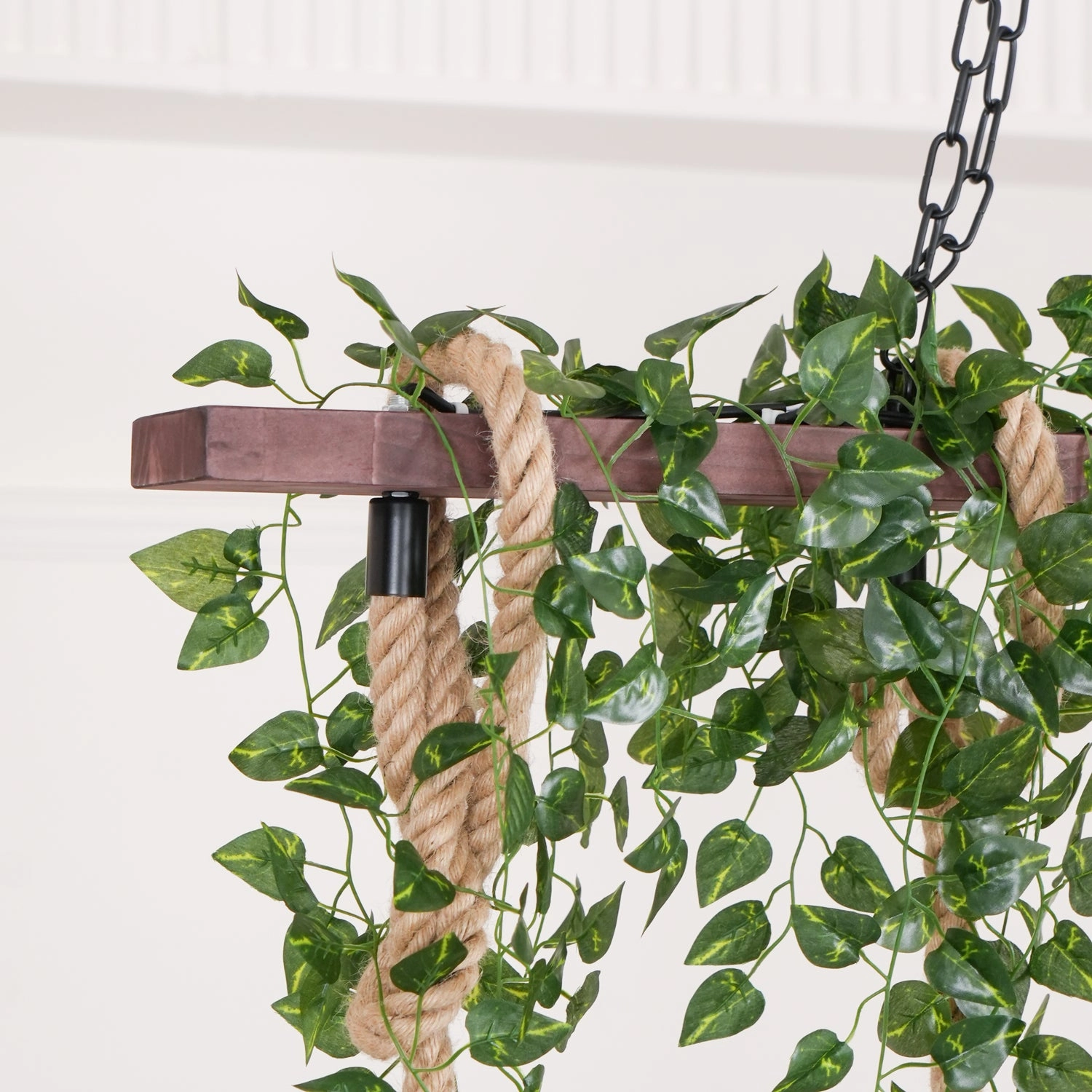 Rustic Wooden Chandelier
