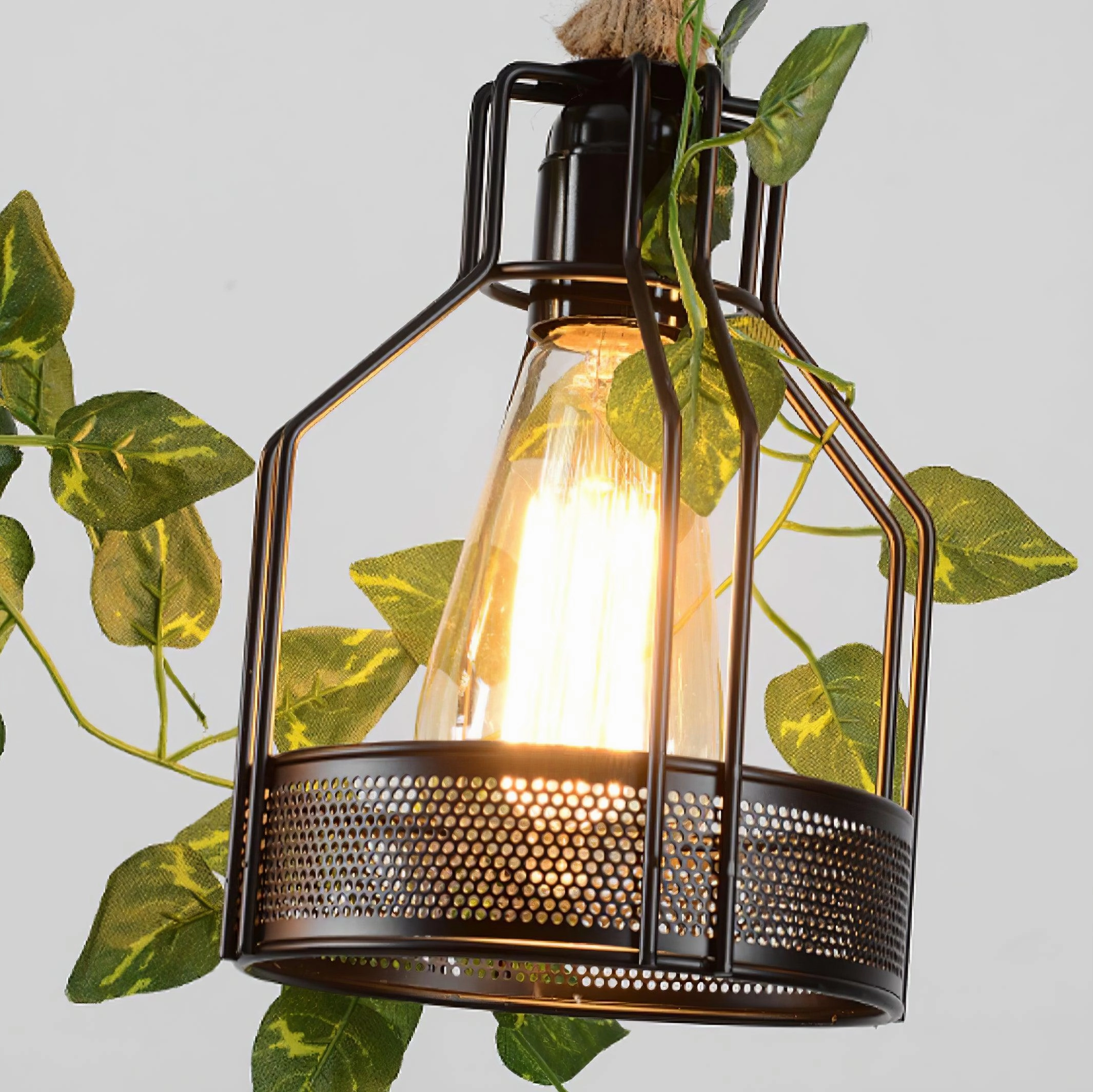 Rustic Wooden Chandelier
