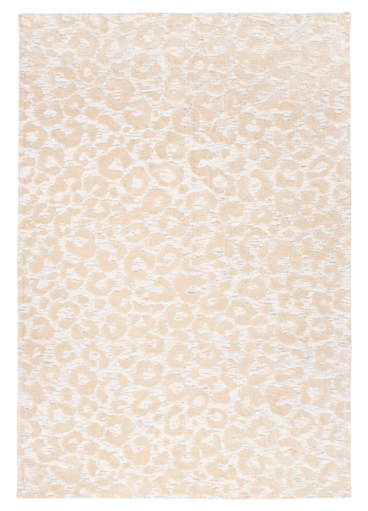 Sabbi Ivory and Cream Animal Pattern Rug *NO RETURNS UNLESS FAULTYmodern color block patchwork rug