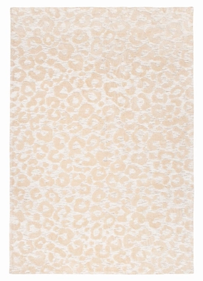 Sabbi Ivory and Cream Animal Pattern Rug *NO RETURNS UNLESS FAULTYmodern color block patchwork rug