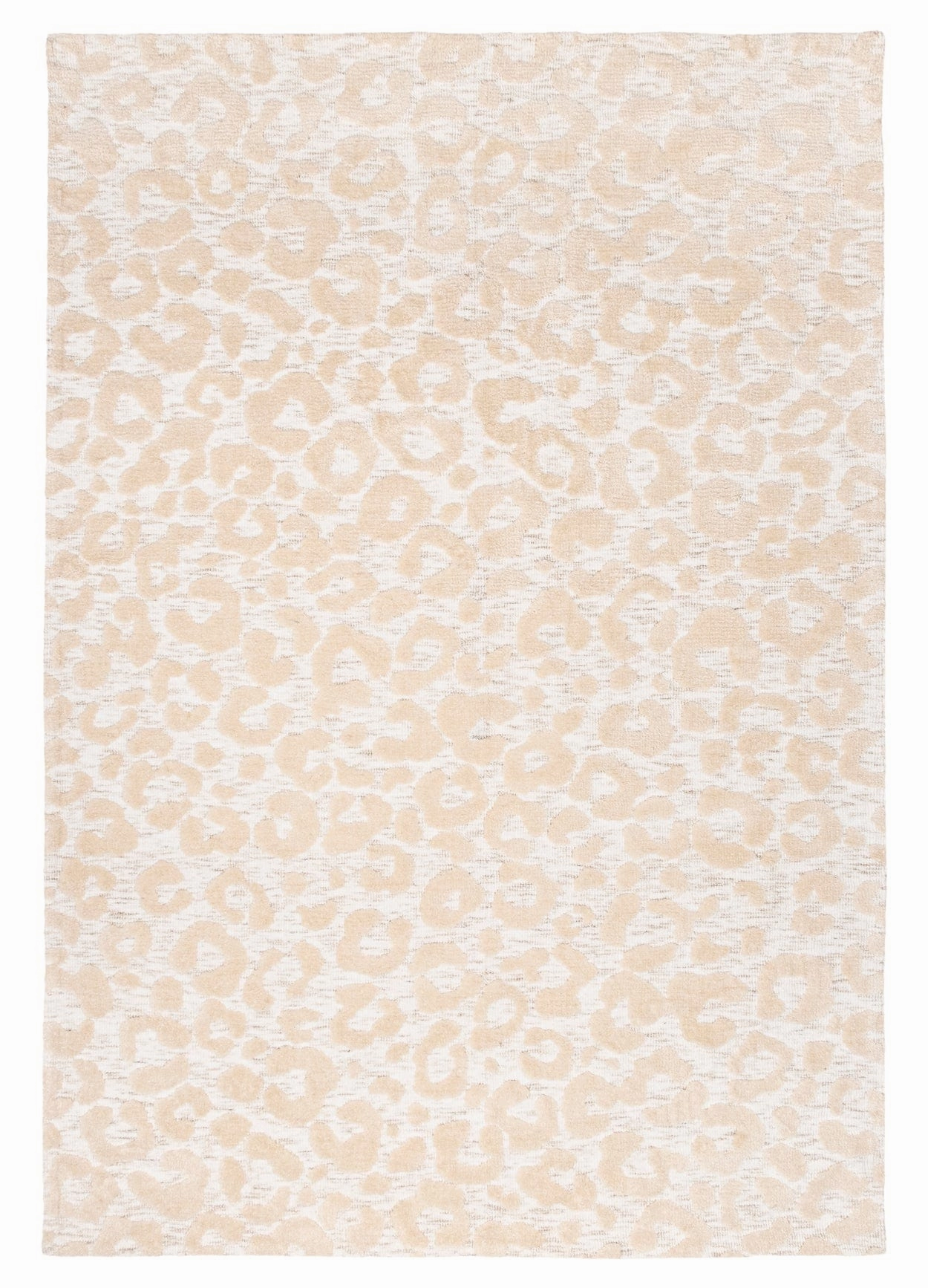 Sabbi Ivory and Cream Animal Pattern Rug *NO RETURNS UNLESS FAULTYmodern color block patchwork rug