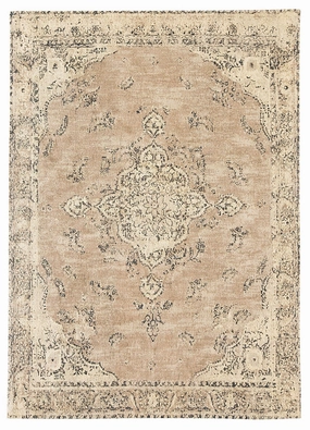 Sadie Coral Peach Turkish Style Distressed Rug *NO RETURNS UNLESS FAULTYmodern color block patchwork rug