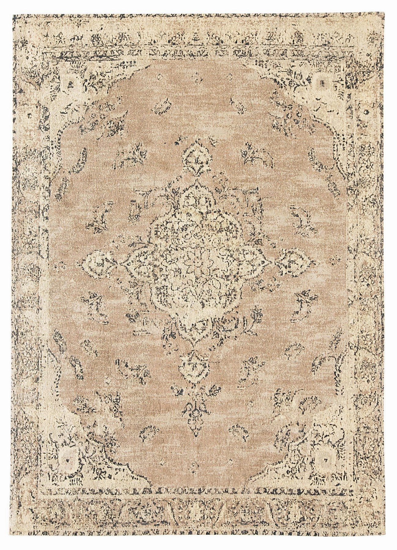 Sadie Coral Peach Turkish Style Distressed Rug *NO RETURNS UNLESS FAULTYmodern color block patchwork rug