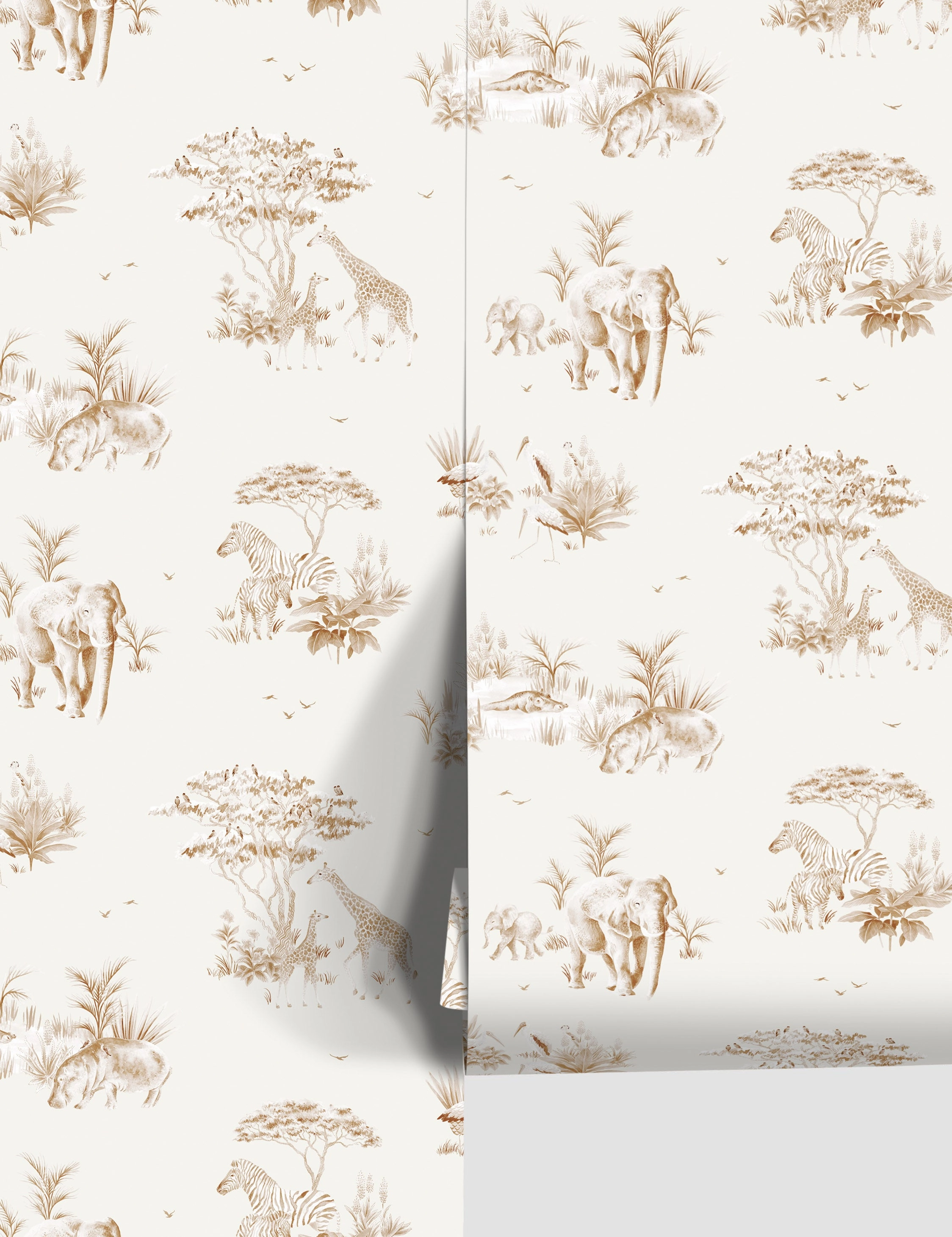 Safari Wallpapernordic style wall decor