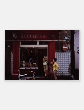 Saint-Tropez Boucherie Photography Print by Slim Aaronsnordic style wall decor