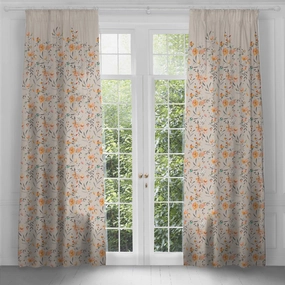 Saiyuri Printed Pencil Pleat Curtains Peridothome decor ,wall decor 