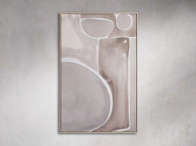 Sand Column Framed Printnordic style wall decor
