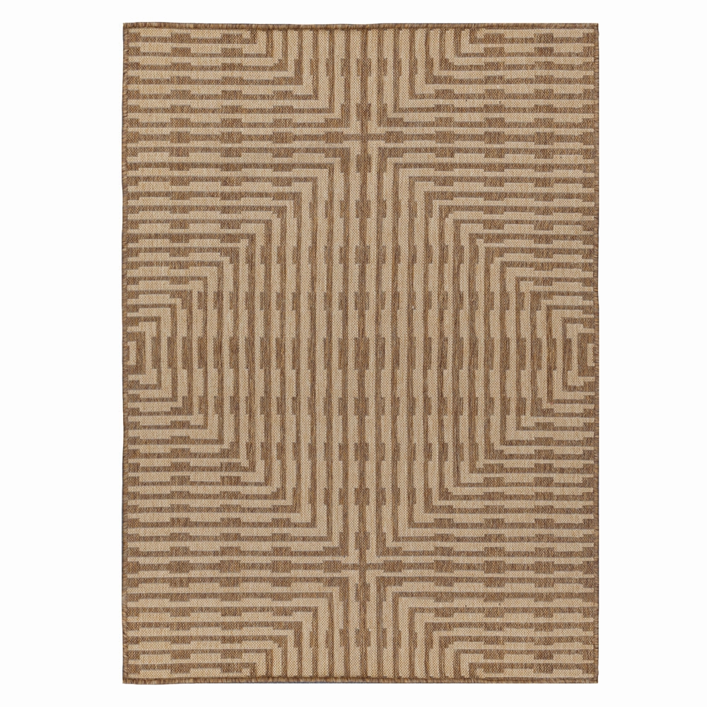 Sandown Jute Effect Indoor/Outdoor Rug Natural