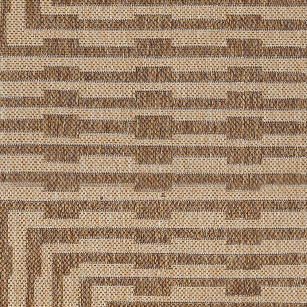 Sandown Jute Effect Indoor/Outdoor Rug Natural