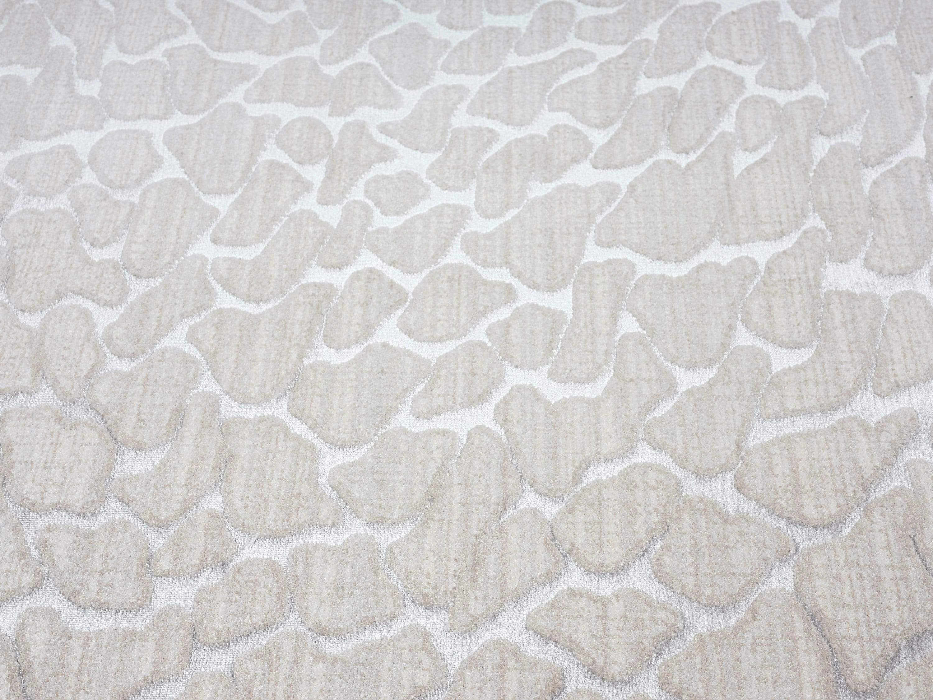 Sasha Ivory Cream And Grey Abstract Transitional Rug *NO RETURNS UNLESS FAULTY