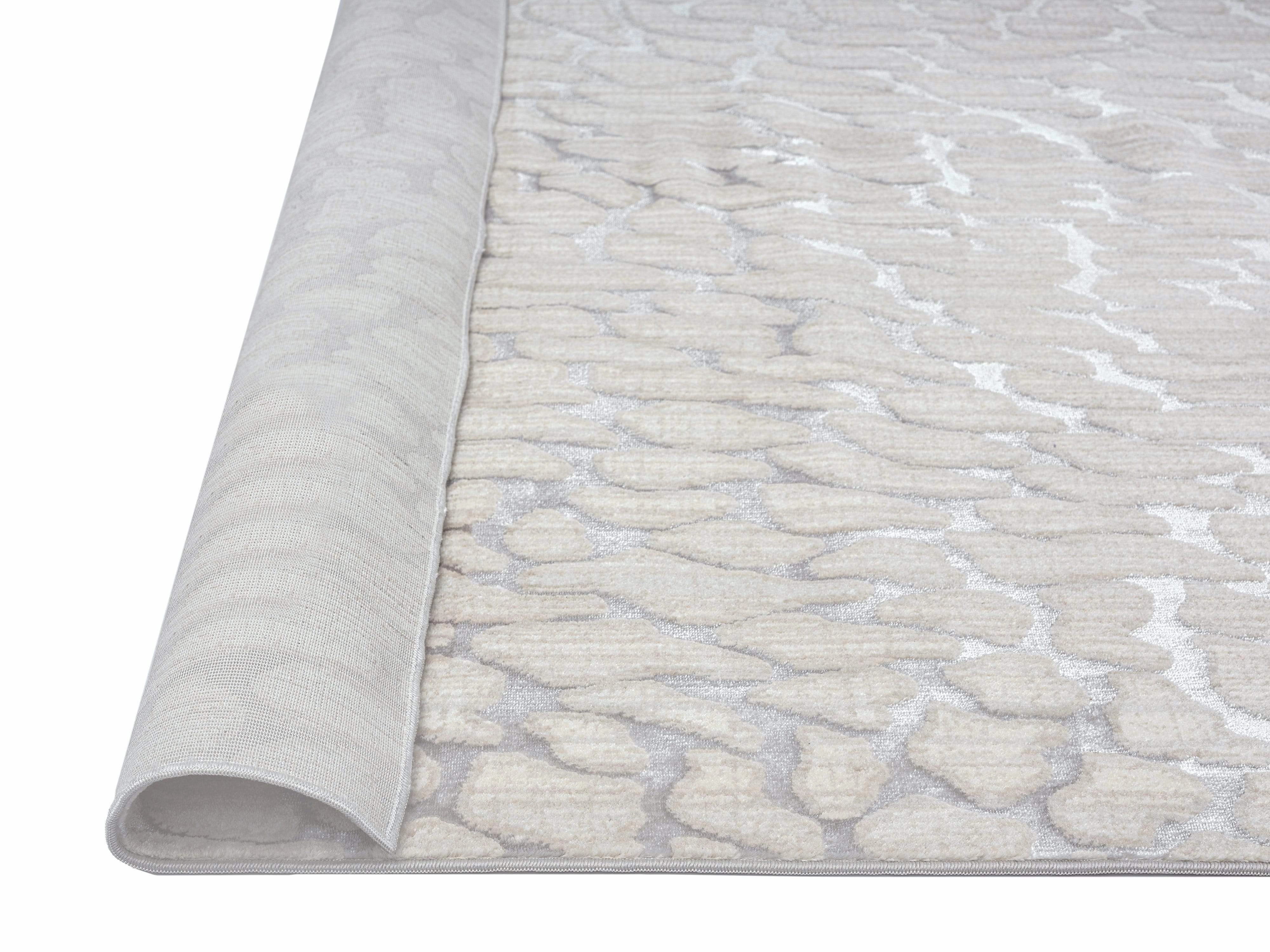 Sasha Ivory Cream And Grey Abstract Transitional Rug *NO RETURNS UNLESS FAULTY