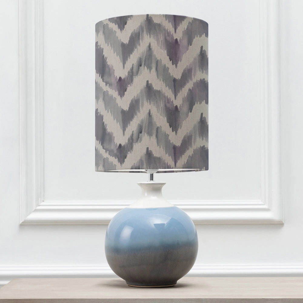 Savannah Anna & Neso Complete Table Lamp Sky/Violet