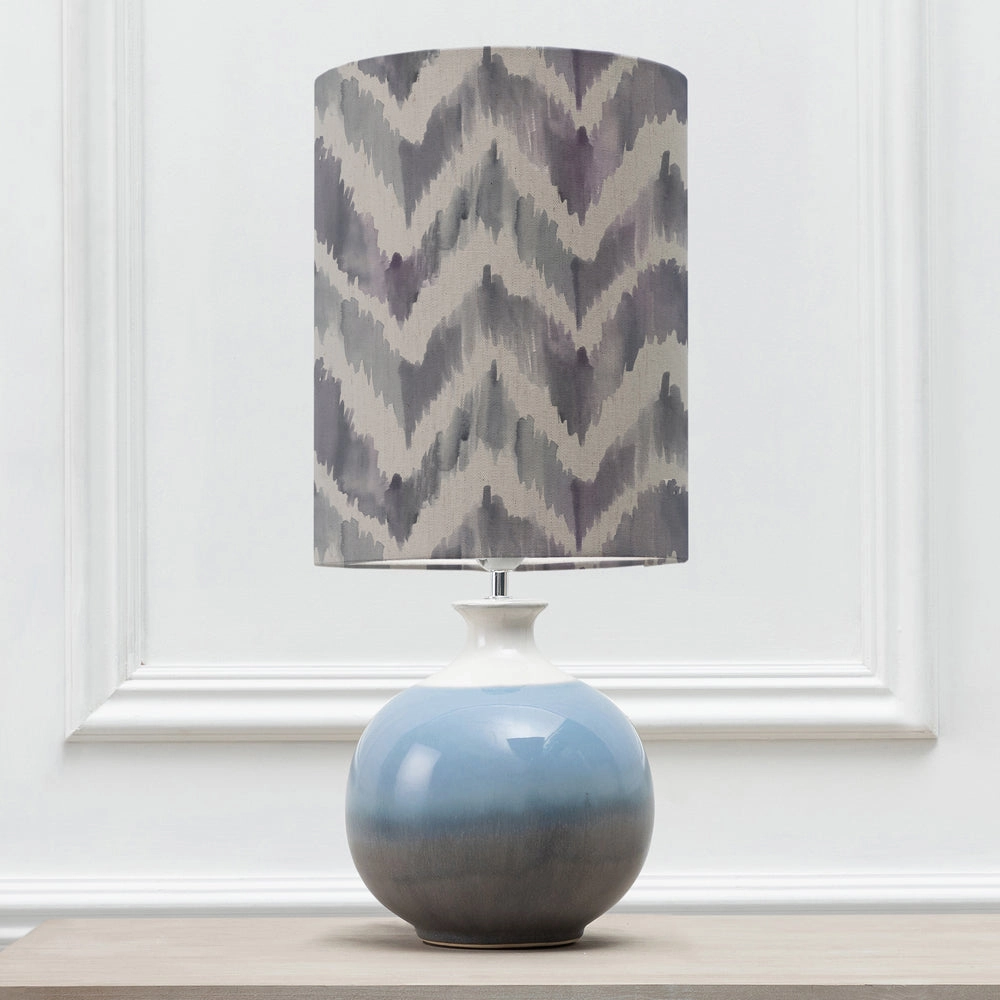 Savannah Anna & Neso Complete Table Lamp Sky/Violet