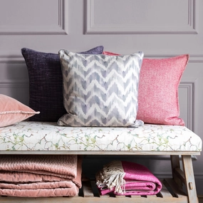 Savannah Printed Cushion Violethome decor ,wall decor 