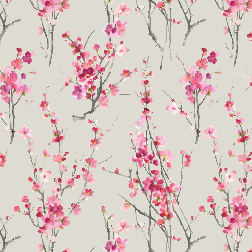 Saville Printed Made to Measure Curtains Blossom