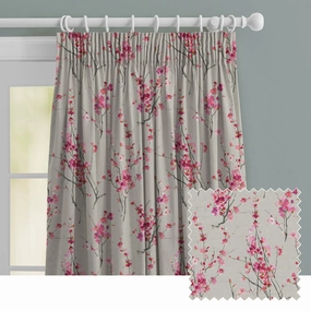 Saville Printed Made to Measure Curtains Blossombedding sets ,throw blankets 