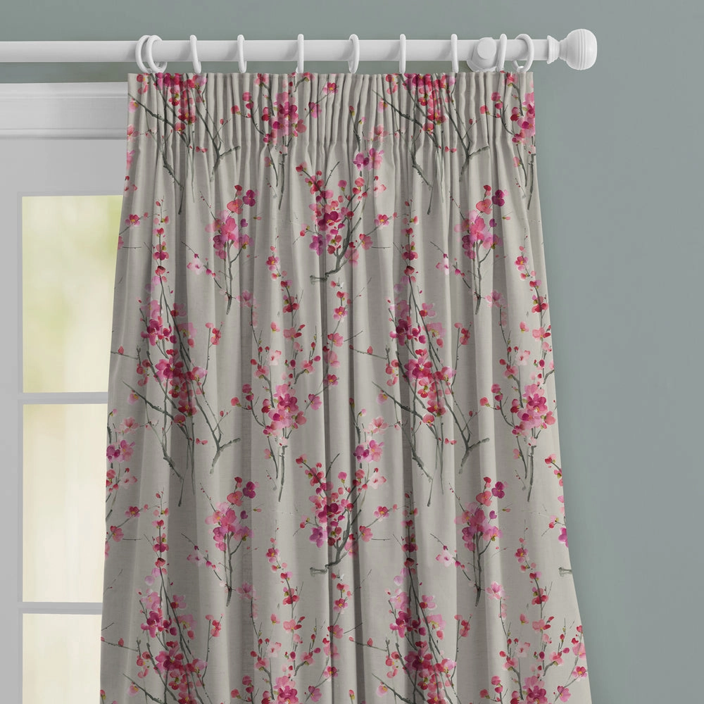 Saville Printed Made to Measure Curtains Blossom