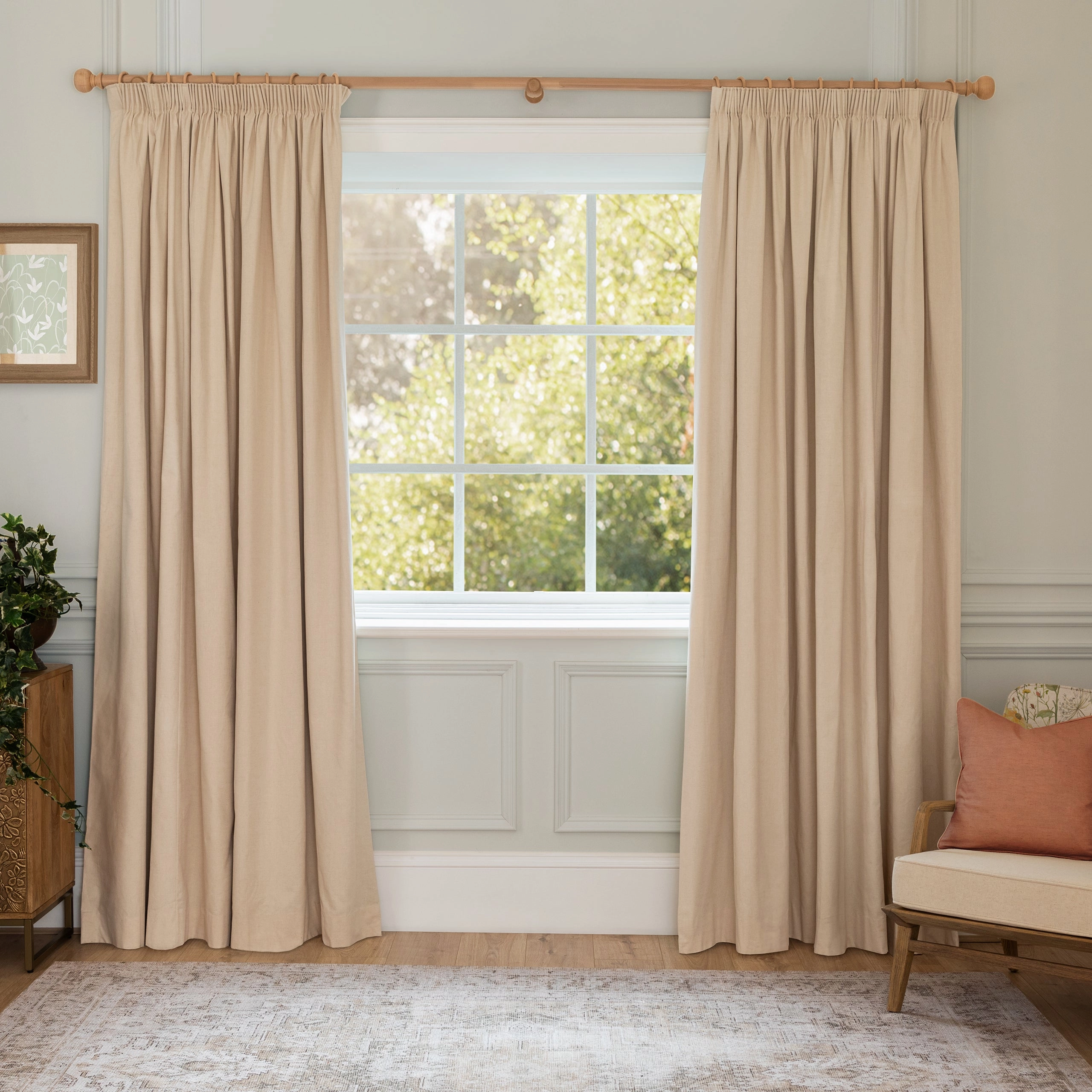 Saville Printed Made to Measure Curtains Blossom