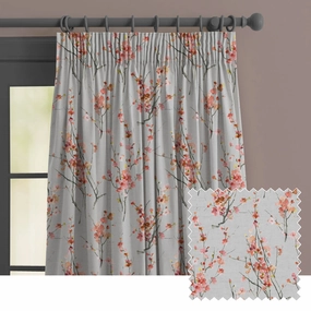 Saville Printed Made to Measure Curtains Stonebedding sets ,throw blankets 