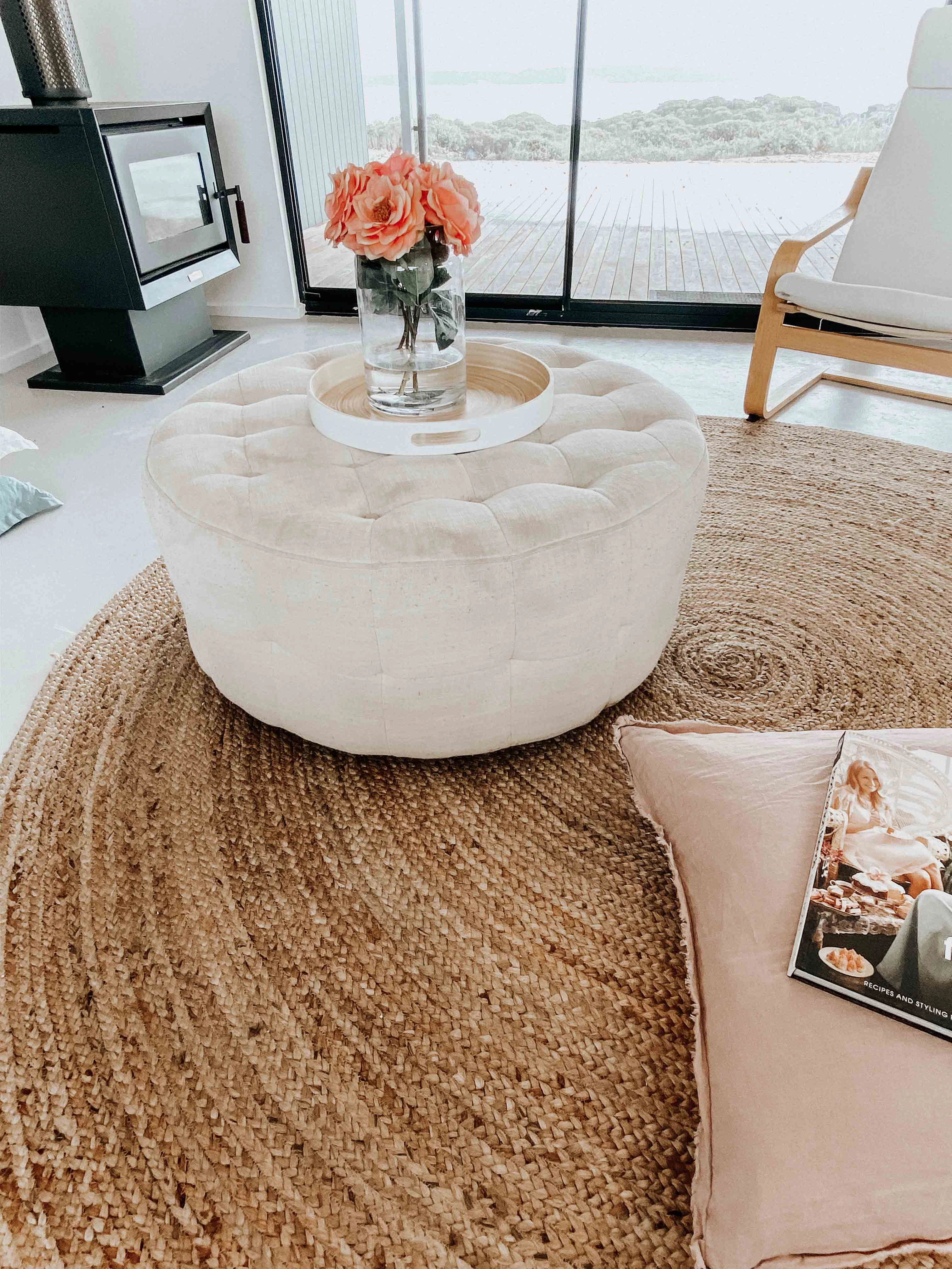Sayulita Natural Hand-Braided Round Jute Rug