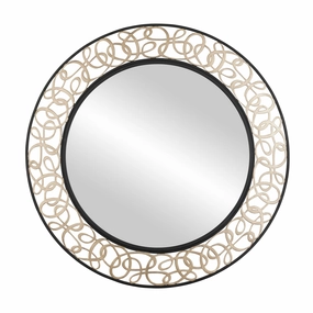 Scribble 381MI33MBAR 33-Inch Wall Mirror - Matte Black/Artifactwall mounted decorative mirror,full length dressing mirror