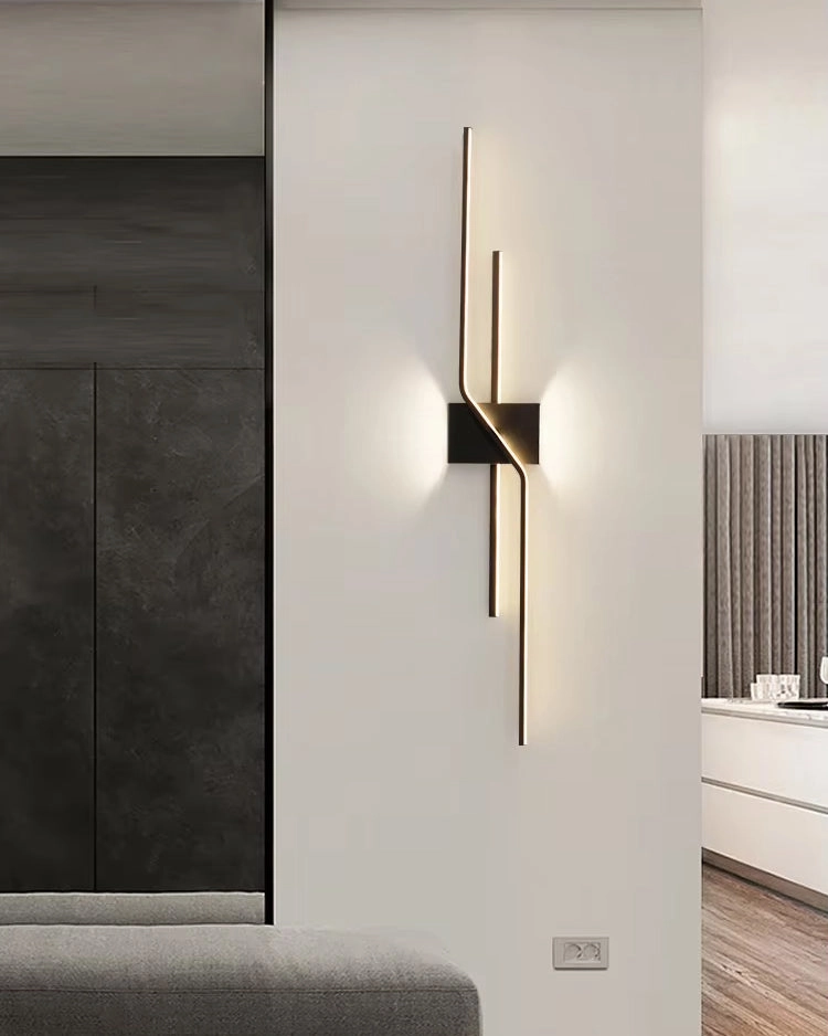 Sculptural Linear LED Wall Sconcemodern wall lamp,smart wall lamp