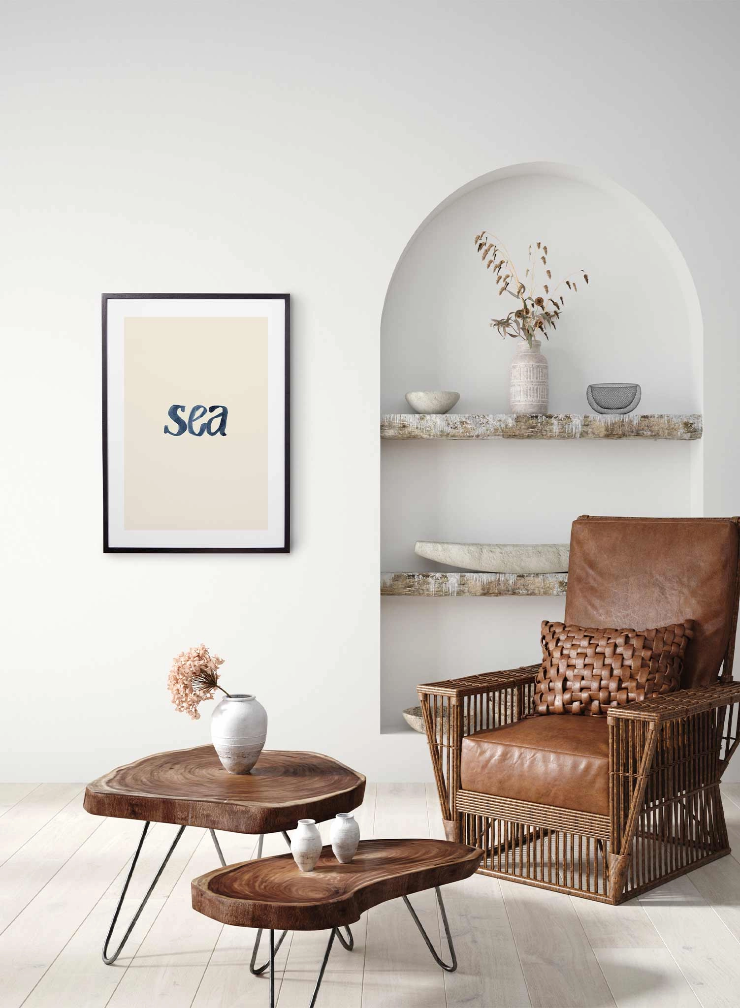 Sea in Beige, Poster