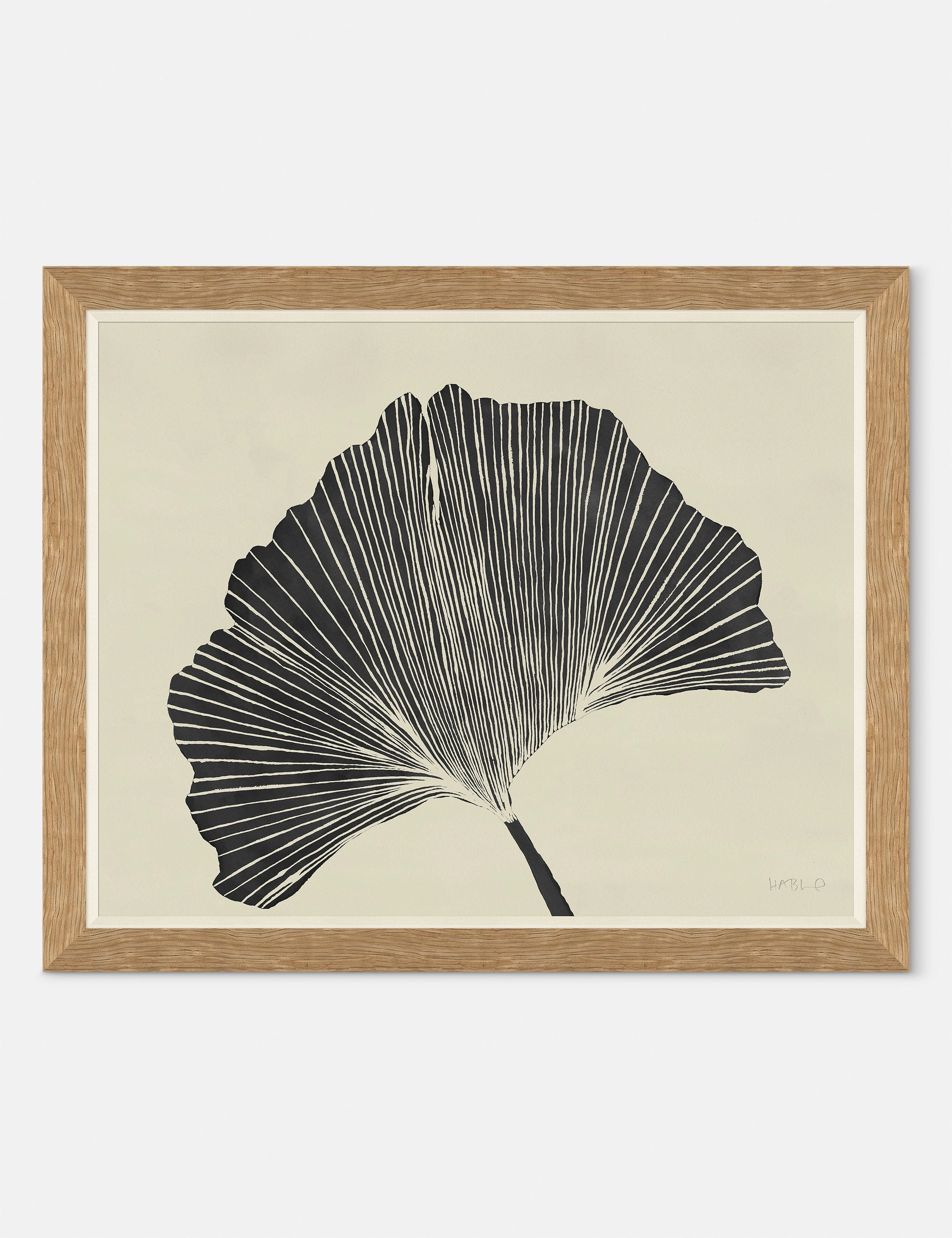 Sea Palm Wall Art by Susan Hablenordic style wall decor