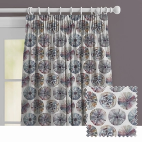 Sea Urchin Printed Made to Measure Curtains Abalonebedding sets ,throw blankets 