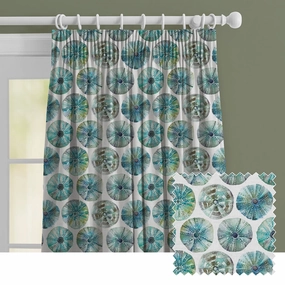 Sea Urchin Printed Made to Measure Curtains Kelpiebedding sets ,throw blankets 