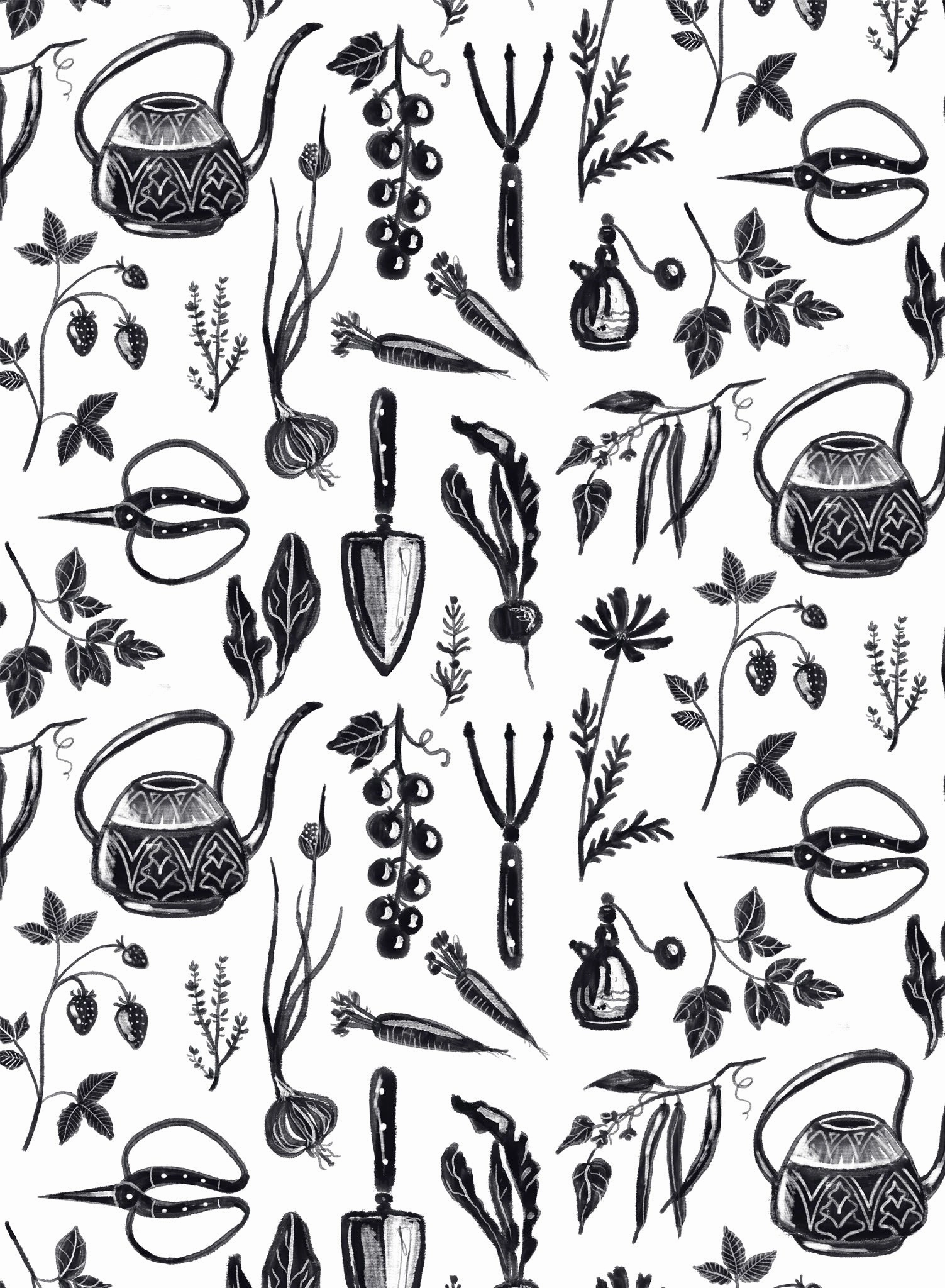 Seasons Bounty, Wallpaper
