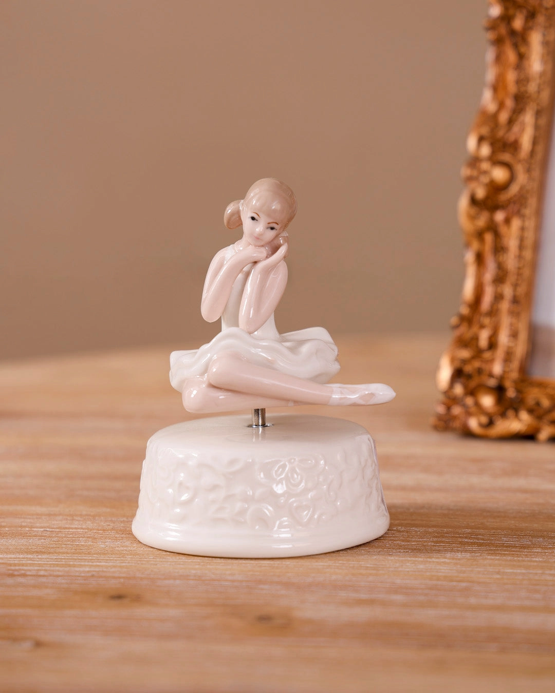 Seated Ballerina Doll Music Boxhome decor ,wall decor 