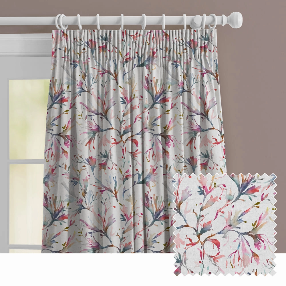 Seaweed Printed Made to Measure Curtains Abalonebedding sets ,throw blankets 