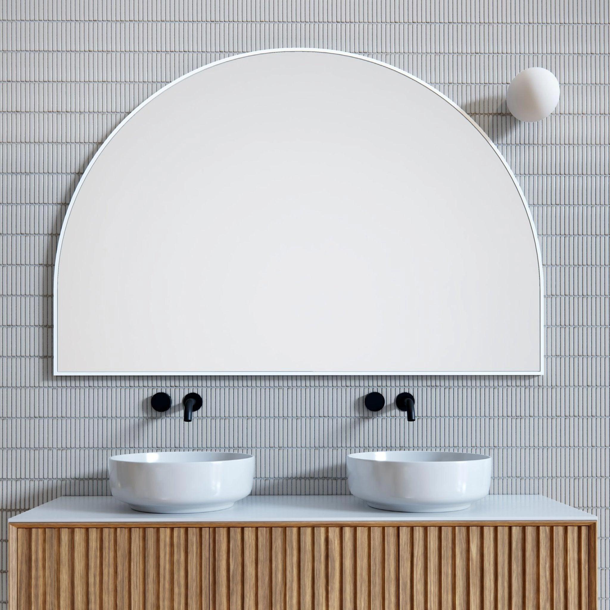 Semi Arch Mirror 100 x 150cmhome decoration ,modern home decor 